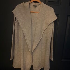 Coze Vince Shawl Gray Sweater